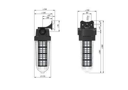 Måttskiss Cintropur SL240 TE-CTN